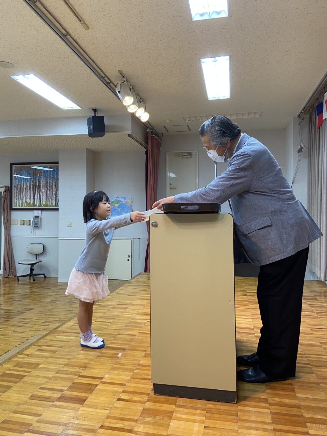 大運動会の表彰式がありました！